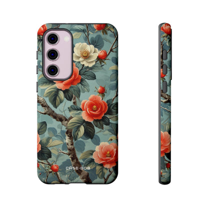 Coral Bloom Samsung S23 Plus Case - Tough