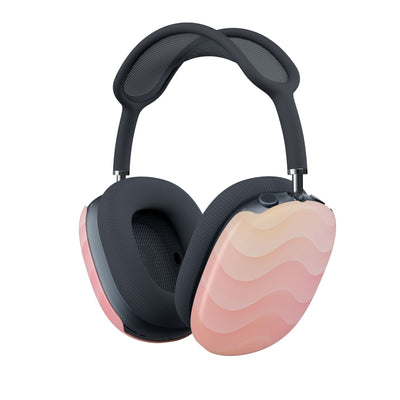 Blush Horizon Waves · Hard Case for AirPods Max · Pink