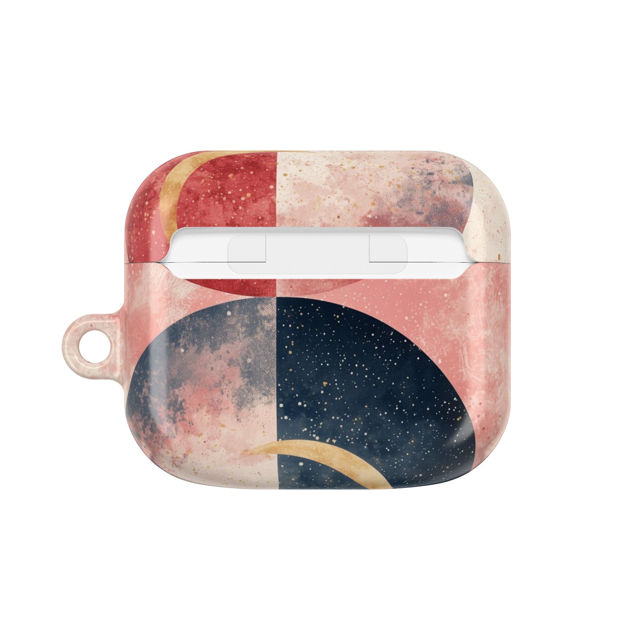 Golden Crescents Crimson - AirPods Case