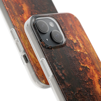 Orange Lite Phone Case for iPhone - Oxidized Iron Crust