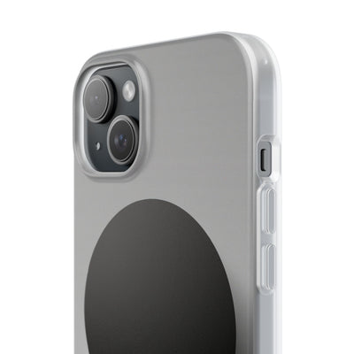 Grey Lite Phone Case for iPhone - Matte Onyx Sphere