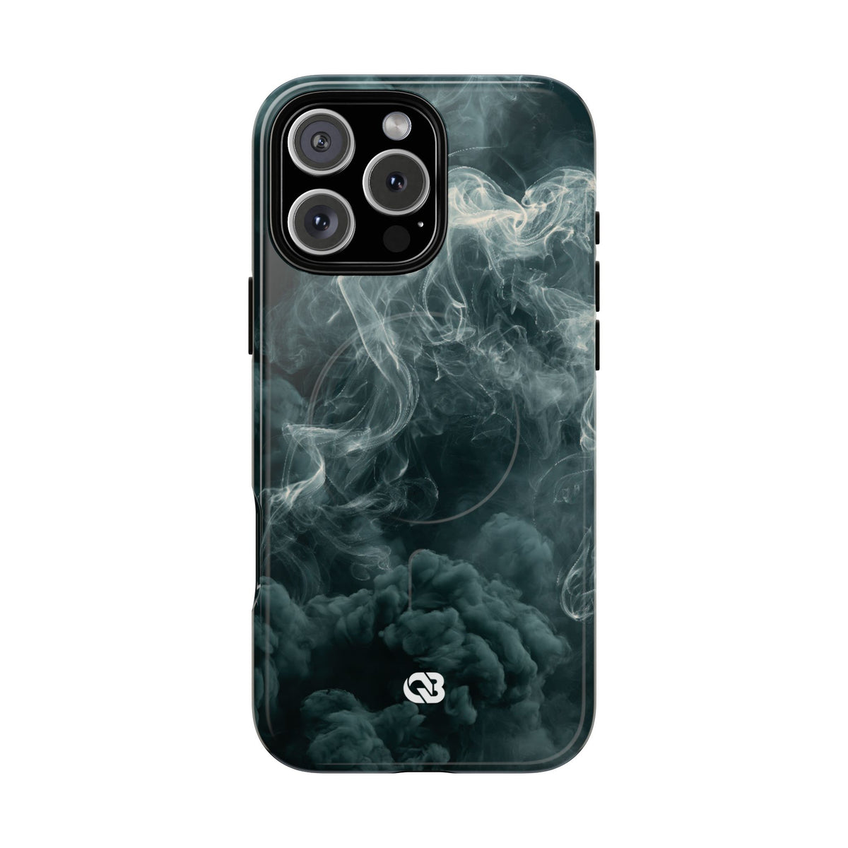 Luminescent Vapor Drift · Tough 2.0 Magnetic Phone Case for iPhone · Teal