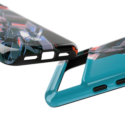System Error Spire · Tough Phone Case for Pixel ·  Teal