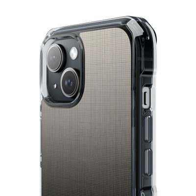 Grey Impact MagSafe Phone Case for iPhone - Faded Sand Mesh