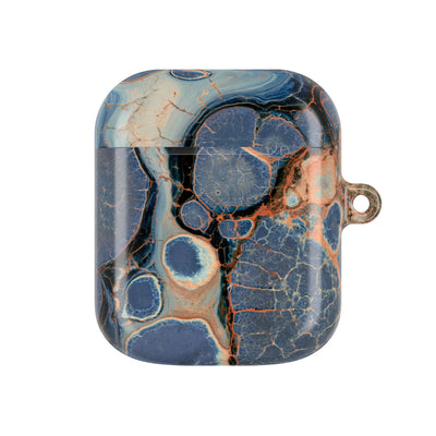 Astral Orb Resonance · Hard Case for AirPods & AirPods Pro · Blue