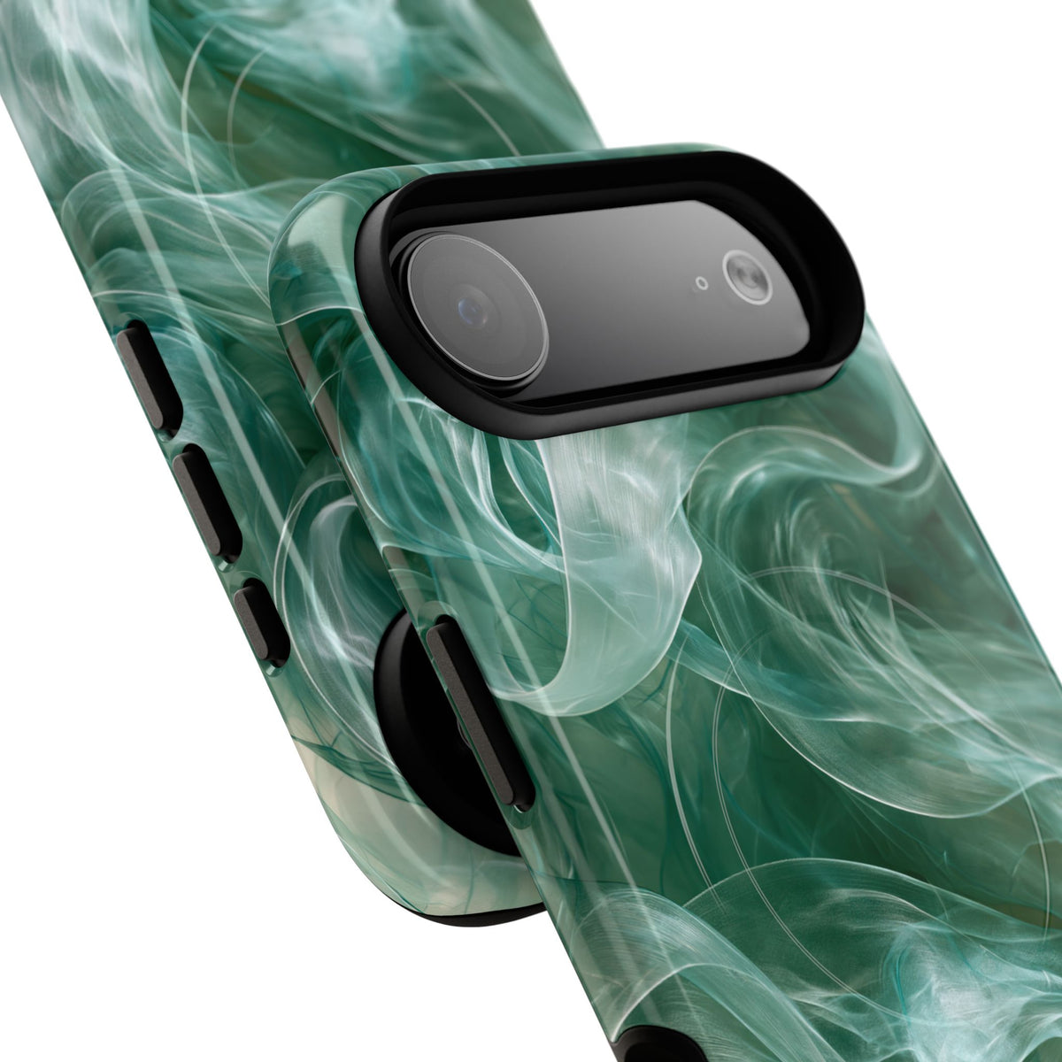 Translucent Aqua Flow · Tough 2.0 Magnetic Phone Case for iPhone · Teal