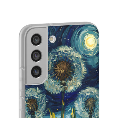 Starry Dandelion Swirl · Soft Phone Case for Samsung
