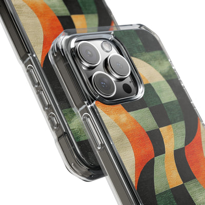 Burnt Orange Curve · Impact Handyhülle für iPhone · Magsafe