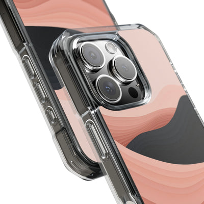 Pink Impact MagSafe Phone Case for iPhone - Dune Shadow Layers