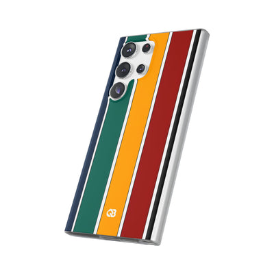 Retro Racing Bars · Soft Phone Case for Samsung