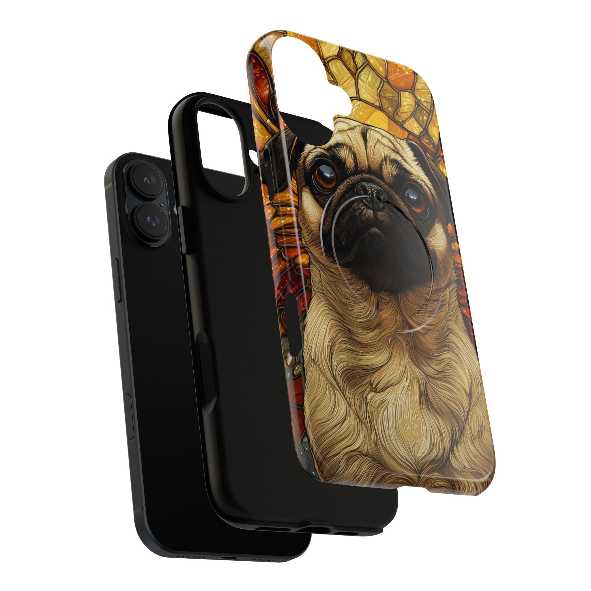 Amber Pug Divinità · Tough+ Custodia per iPhone · Magsafe