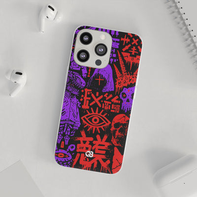 Underground Cyber Glyphs · Lite Phone Case for iPhone ·  Black