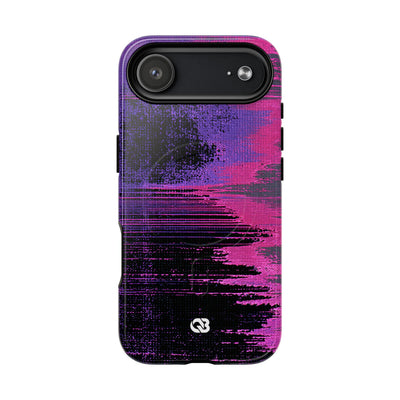 Neon Signal Shift · Tough 2.0 Magnetic Phone Case for iPhone · Purple