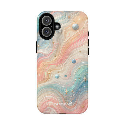 Gilded Swirls iPhone 16 Plus Case - Tough