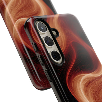 Solar Ember Flow · Tough Phone Case for Samsung · Orange