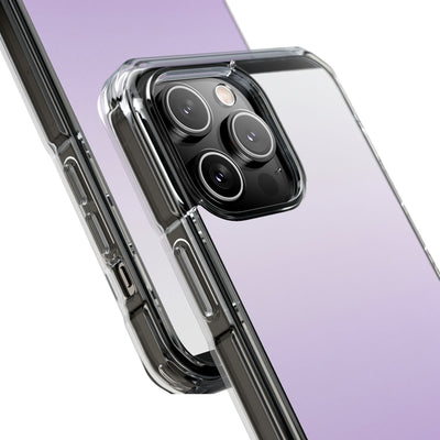 Soft Lilac · Clear Impact Magnetic Phone Case for iPhone · Purple