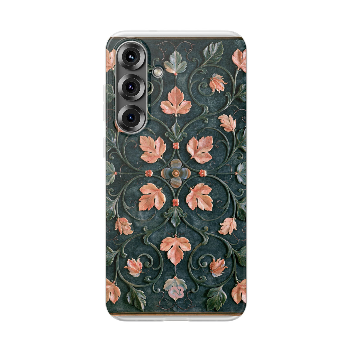 Florentine Rose Arabesque · Lite Phone Case for Samsung · Green