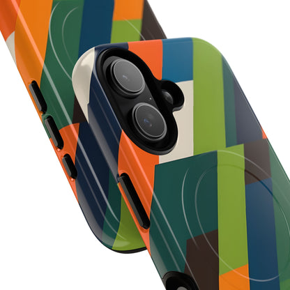 Diagonal Blaze iPhone 17 Case - Tough+ - CASE•BOB