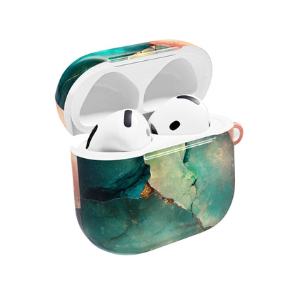 Fractured Gemstone Teal - AirPods Case