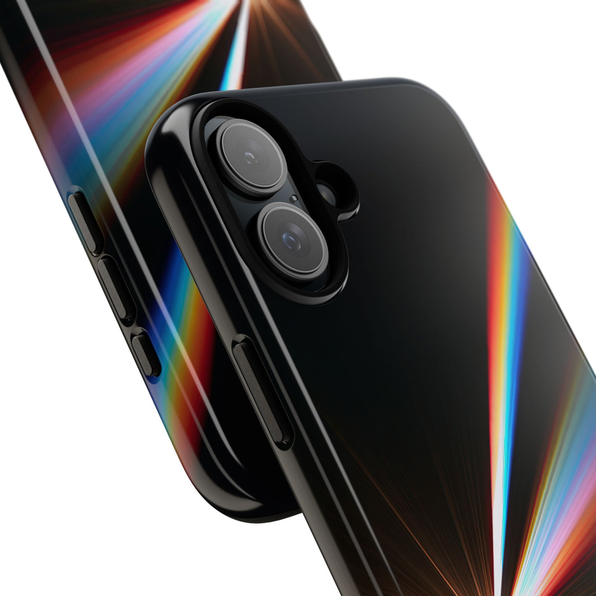 Spectral Refraction · Tough Phone Case for iPhone · Black