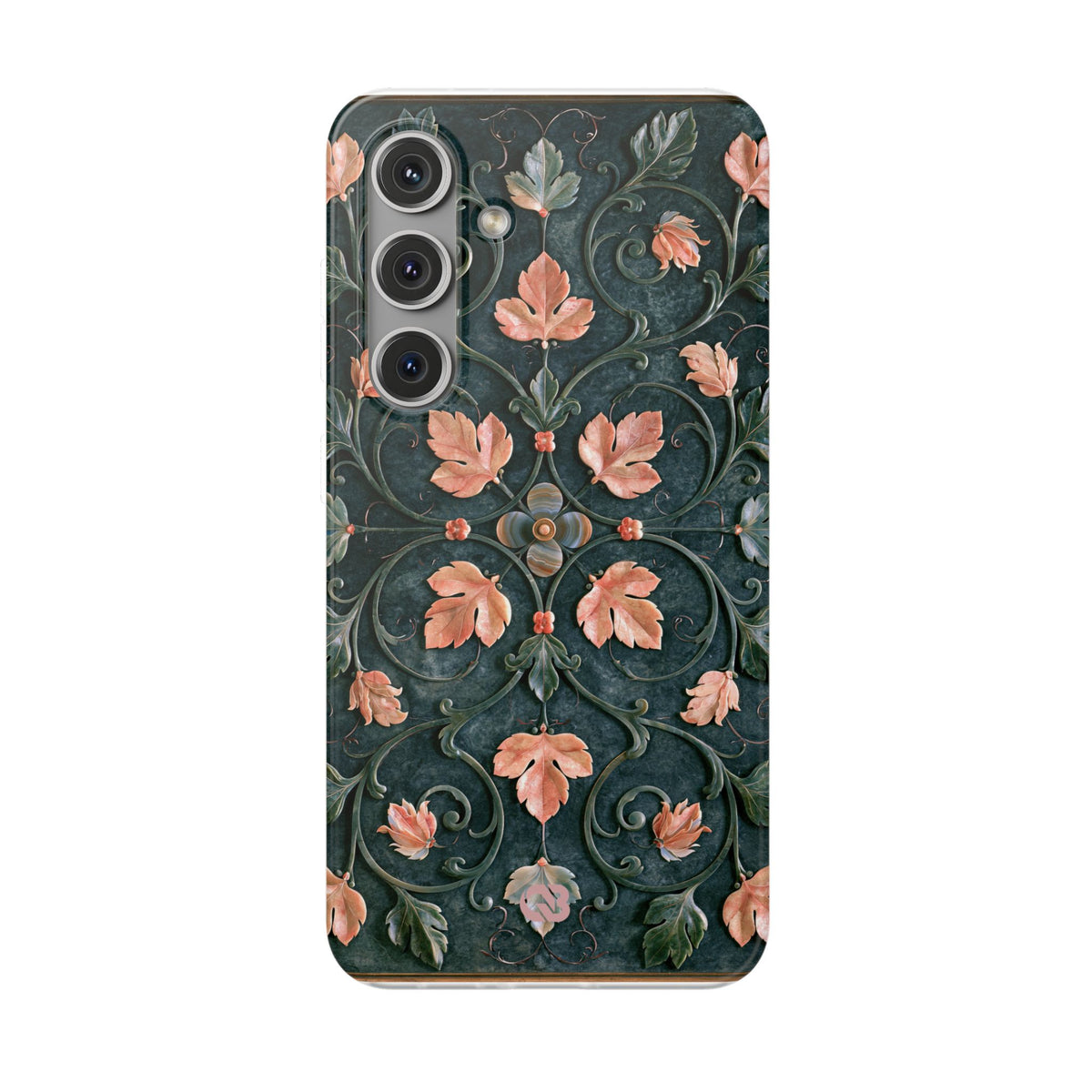 Florentine Rose Arabesque · Lite Phone Case for Samsung · Green