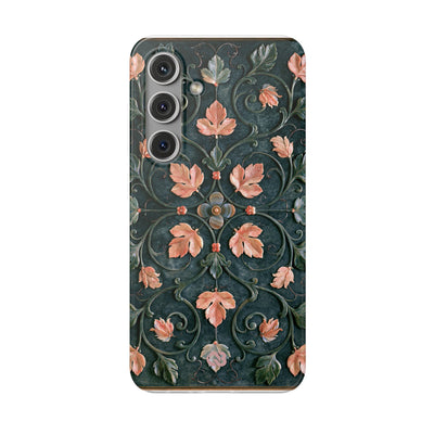 Florentine Rose Arabesque · Lite Phone Case for Samsung · Green