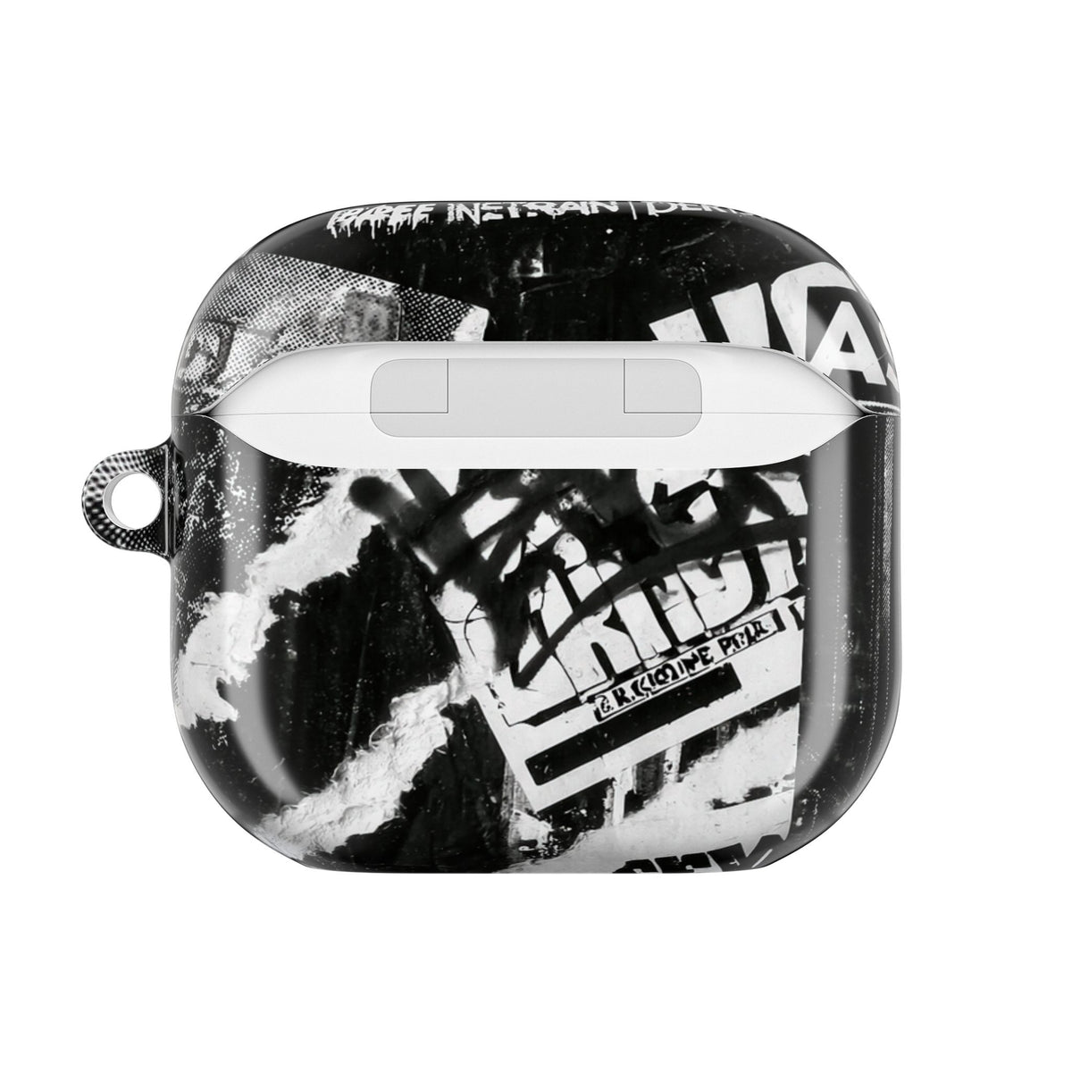 Underground Punk Collage · Hard Case for AirPods & AirPods Pro · Black