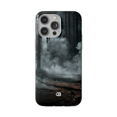 Shadowed Pine Mist · Lite Phone Case for iPhone ·  Black