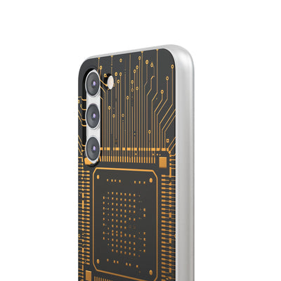Gold Lite Phone Case for Samsung - Cyber Gold Processor