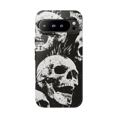 Punk Skull Riot · Tough Phone Case for Pixel ·  Black