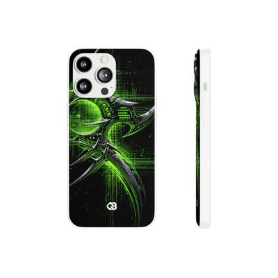 Cyber Sigil Grid · Lite Phone Case for iPhone ·  Green