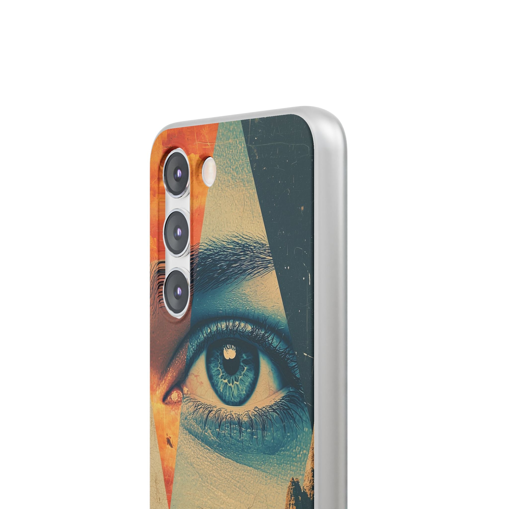 Fragmented Peak Gaze · Coque de téléphone Soft pour Samsung