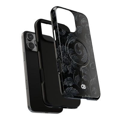Obsidian Damask · Tough 2.0 Magnetic Phone Case for iPhone · Black