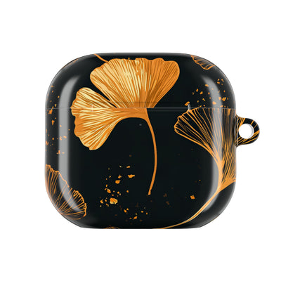 Gilded Ginkgo · Hard Case for AirPods & AirPods Pro · Gold