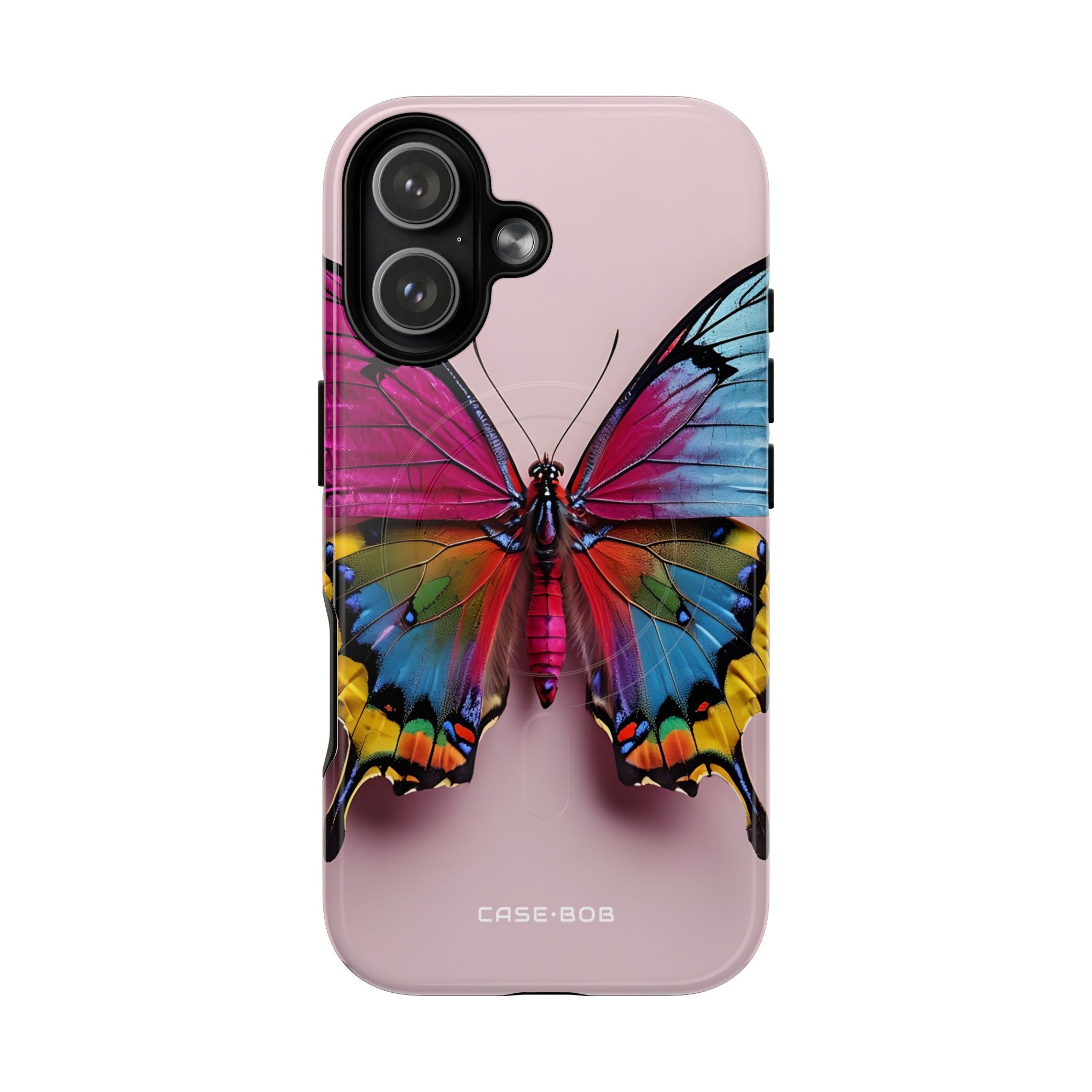 Vivid Butterfly iPhone 17 Case - Tough+ - CASE•BOB
