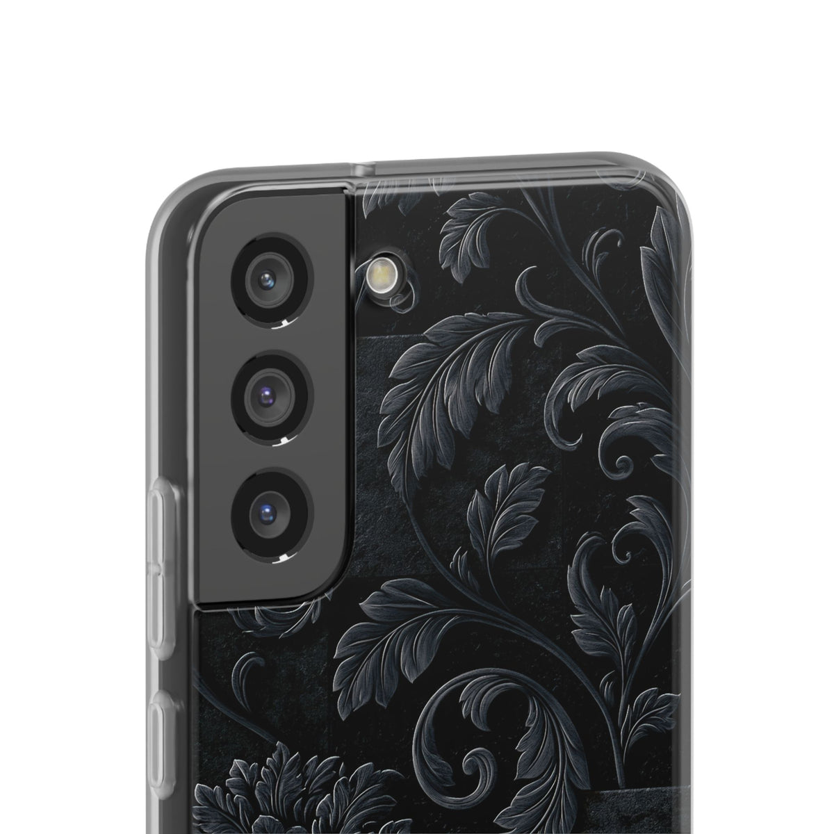 Obsidian Damask · Lite Phone Case for Samsung · Black