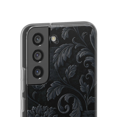 Obsidian Damask · Lite Phone Case for Samsung · Black