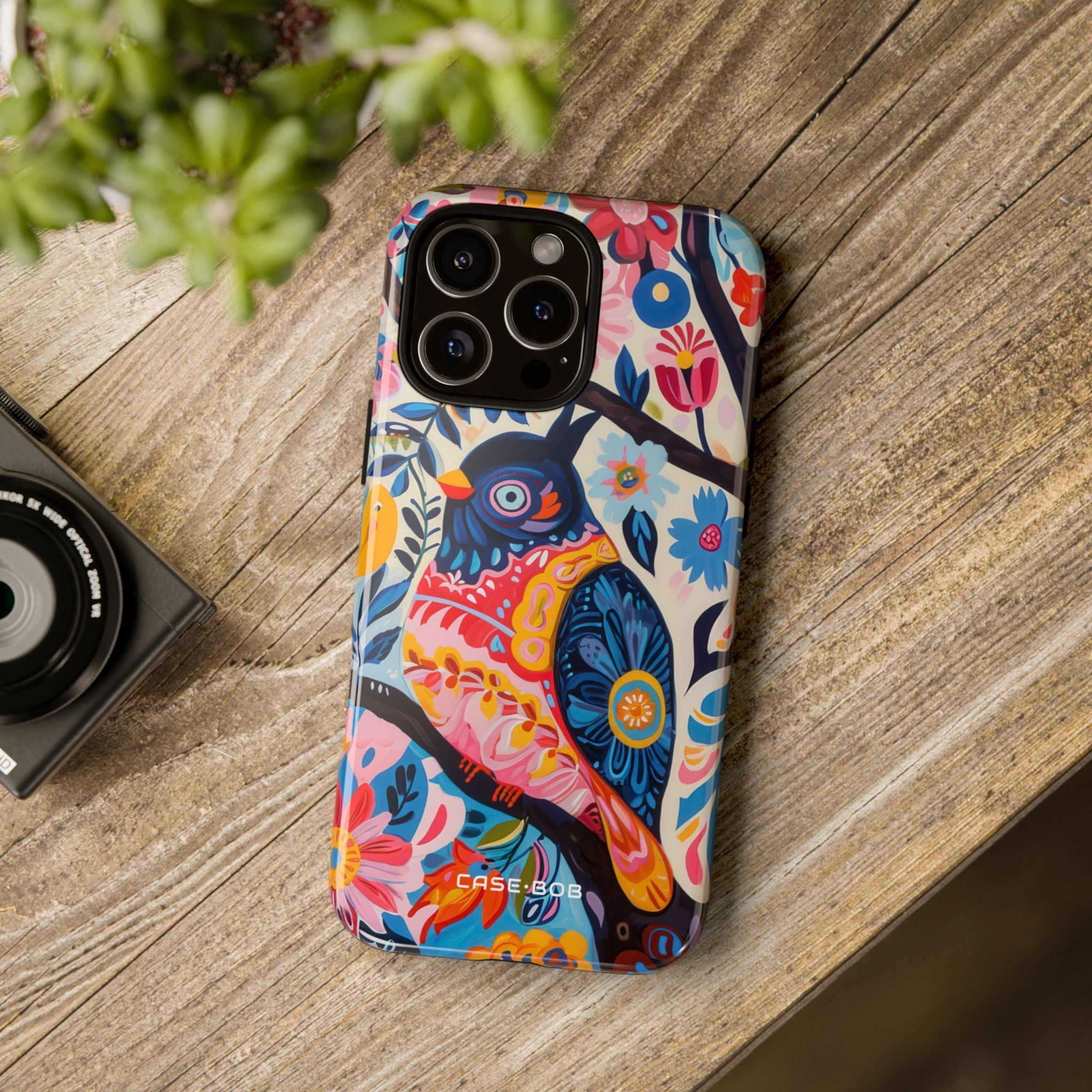 Owl Bloom iPhone 16 Pro Max Case - Tough