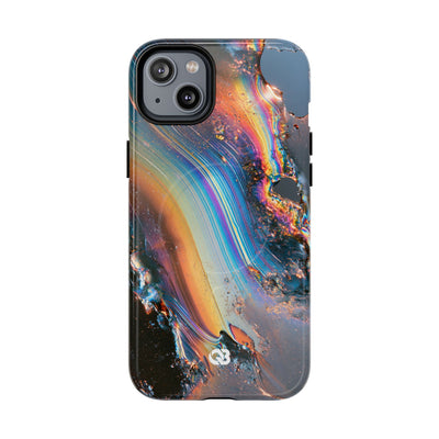 Prismatic Aura Flow · Tough 2.0 Magnetic Phone Case for iPhone · Blue