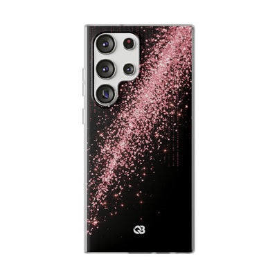 Rose Digital Cascade · Lite Phone Case for Samsung · Pink