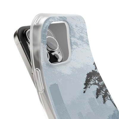 Grey Lite Phone Case for iPhone - Steel Slate Zen