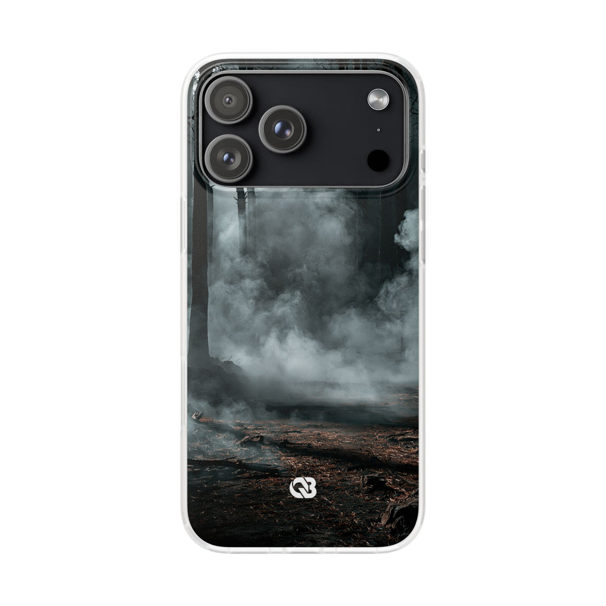Shadowed Pine Mist · Lite Phone Case for iPhone ·  Black