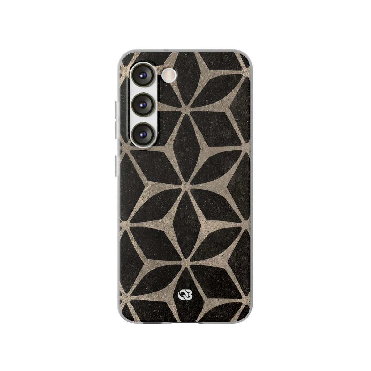 Concrete Mosaic Star · Lite Phone Case for Samsung · Black