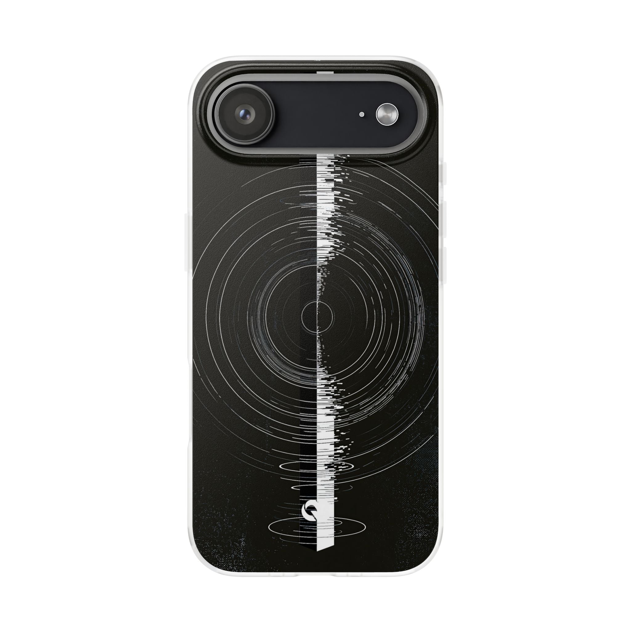 Black Lite Phone Case for iPhone - Obsidian Orbital Signal