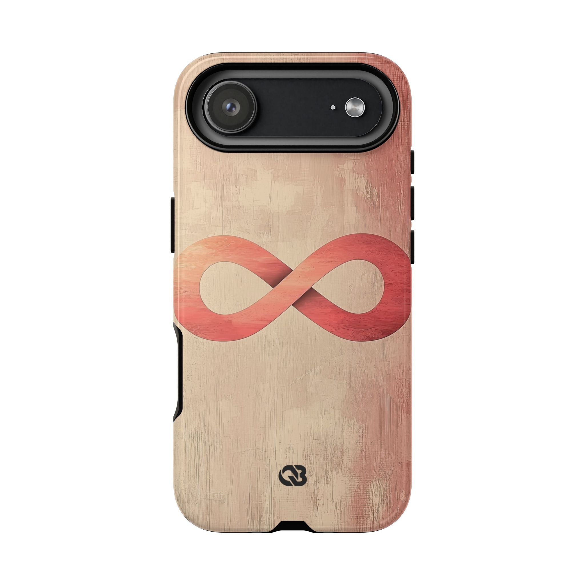 Terracotta Infinity Stroke · Tough Phone Case for iPhone
