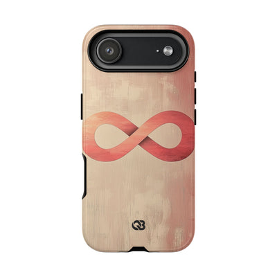 Terracotta Infinity Stroke · Tough Phone Case for iPhone
