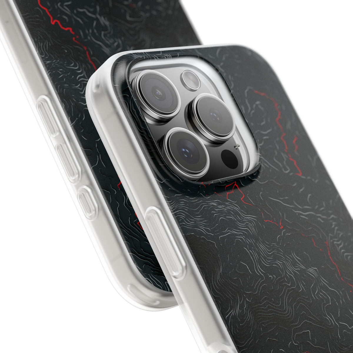 Crimson Rift · Lite Phone Case for iPhone ·  Black