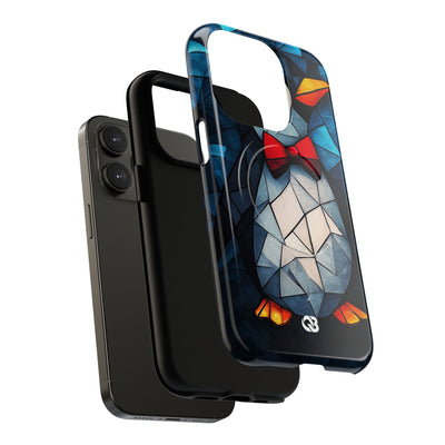 Mosaic Bowtie Penguin · Tough+ Phone Case for iPhone · Magsafe
