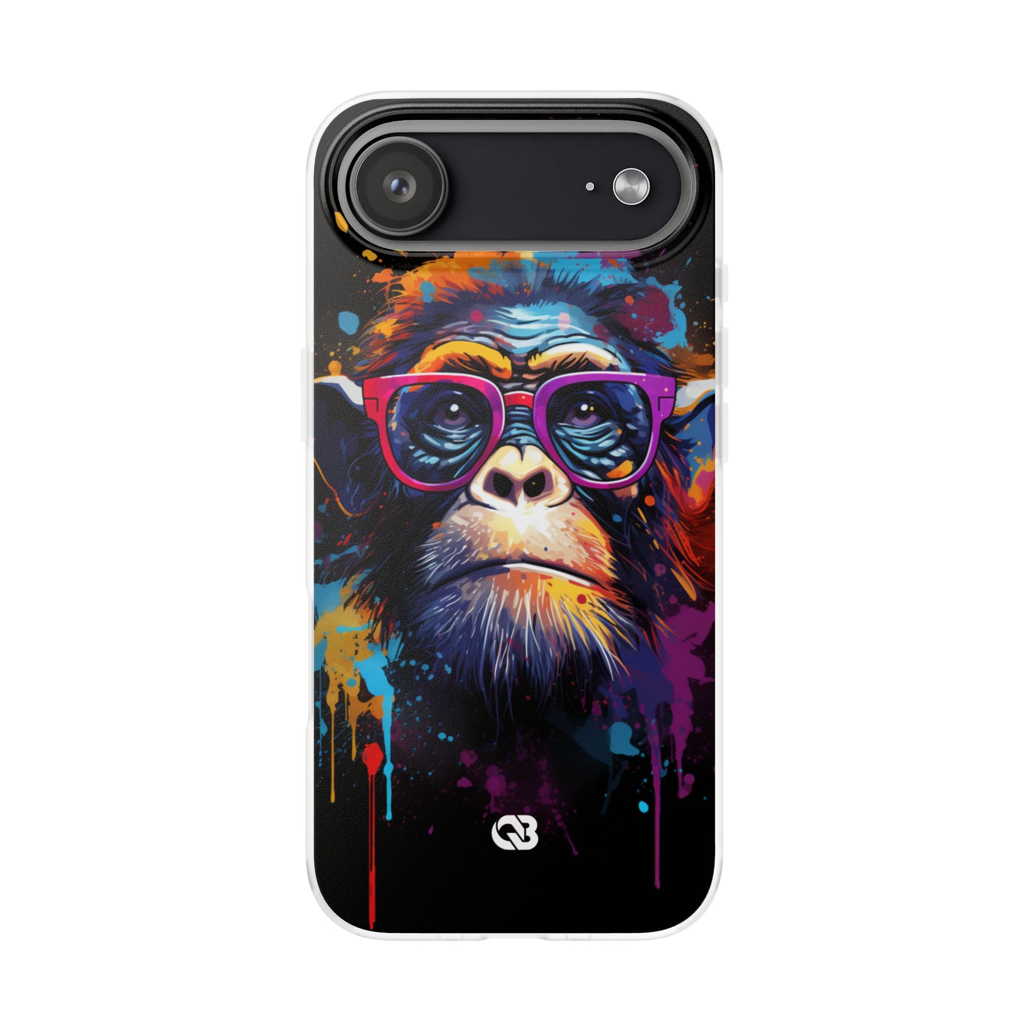 Neon Splatter Primate · Soft