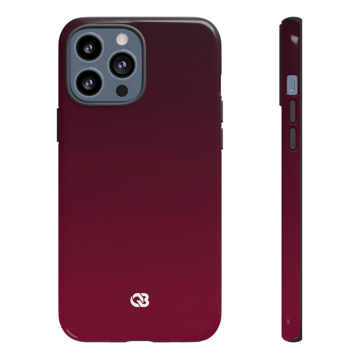 Bordeaux Spectrum · Tough Phone Case for iPhone · Red